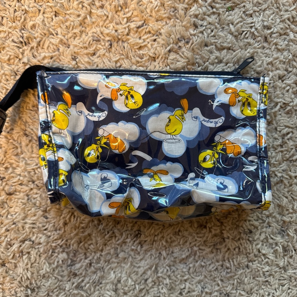 Vintage Looney Tunes Cosmetic Bag